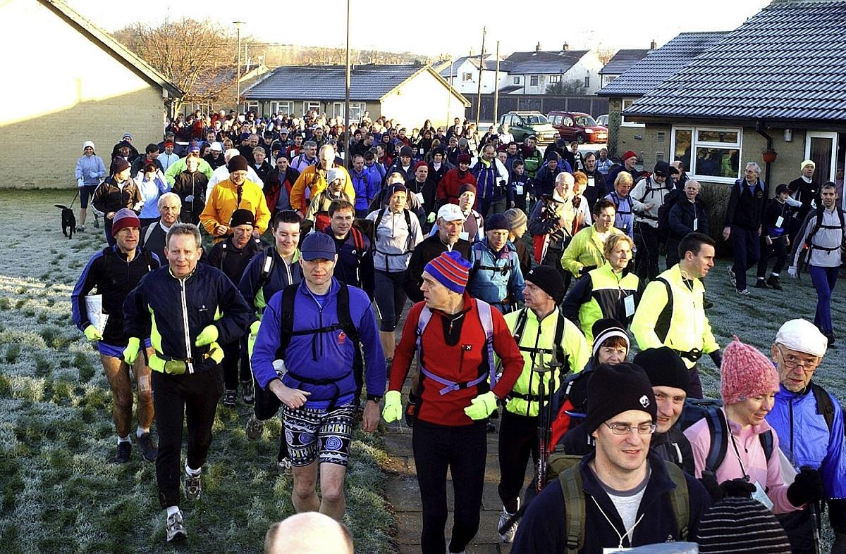 runners at the starting point